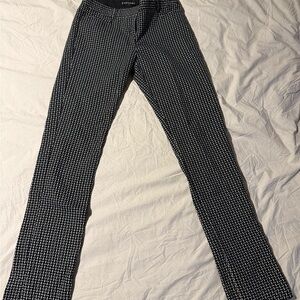 Express Columnist Black and White pants